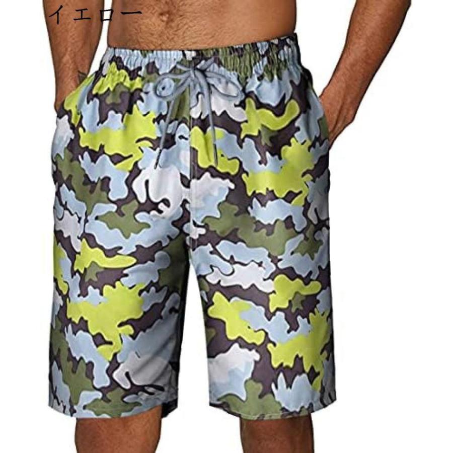海水パンツ 水着 メンズ サーフパンツ インナー付き サイズ調整 スイムパンツ ビーチウェア スポーツ ハーフパンツ メンズ水着 男性