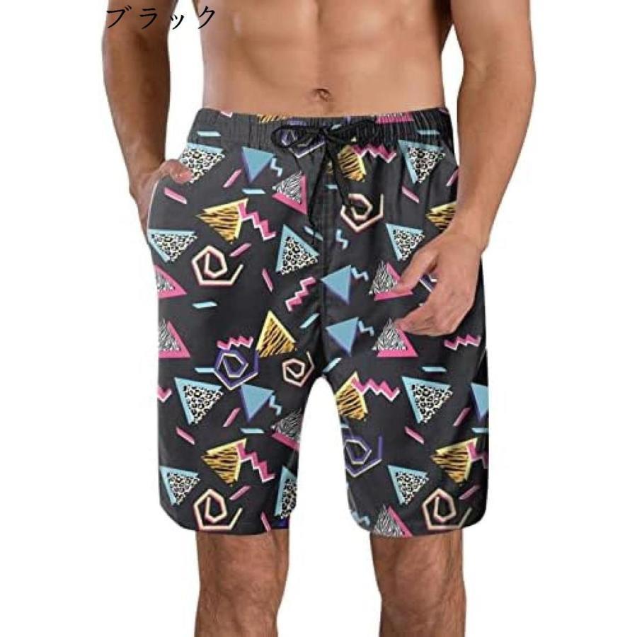 海水パンツ 男性 水着 水着 メンズ サーフパンツ インナー付き 海パン ショートパンツ サーフトランクス ボートショーツ ピーチ 水着