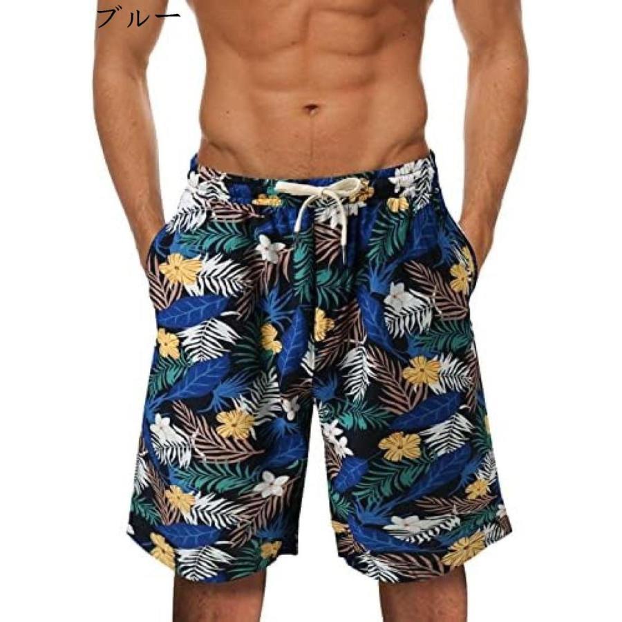 海水パンツ 水着 メンズ おしゃれ サーフパンツ 海パン 人気 スイムパンツ ボーダー 短パン ビーチパンツ サーフトランクス 水陸両用