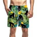 海水パンツ ハーフパンツメンズ 大きいサイズ サーフパンツ メンズ 水着 海パン ショーツ 短パン ビーチパンツ トランクス ゴムウェスト