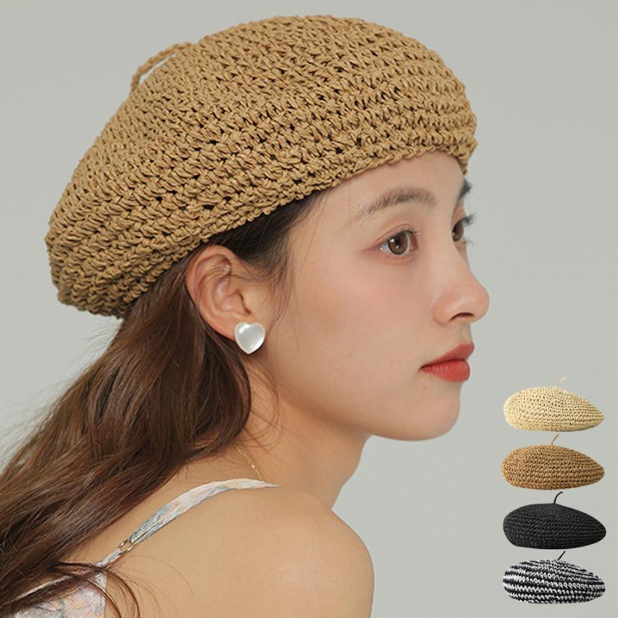 麦わら帽子 レディース 夏 バケットハット 麦わら ハット 日よけ帽子 女優帽 レトロ 小顔 おしゃれ サファリハット 蝶結び リボン 漁師帽 編み帽子