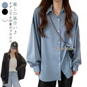 シャツブラウス レディース 長袖 夏秋 ボリューム袖 シャツブラウス レディース ブラウス 襟付き シャツ 夏秋 春 秋 長そで おしゃれ き(4)