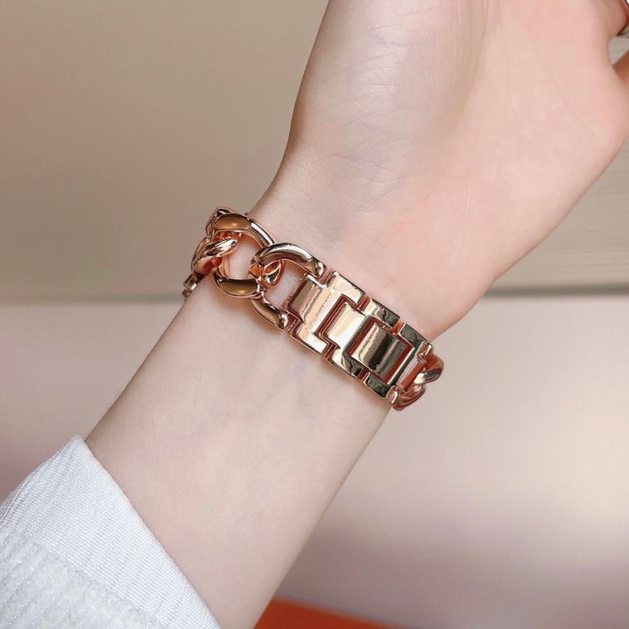 アップルウォッチ バンド レディース チェーン スリム 女性 ベルト 調整 簡単 替え 交換ベルト 46mm 49mm 41mm 42mm40mm 44mm 45mm Series10 9 8 7 6 5 4 3 2