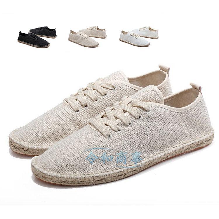 エスパドリーユシューズ メンズ リネン 通気性 歩きやすい ローファー エスパドリーユ スニーカー 疲れにくい 夏靴