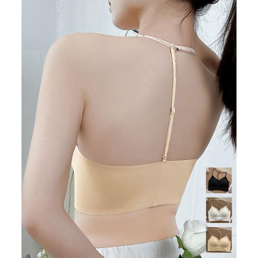 シームレスブラジャーノンワイヤー美背下着