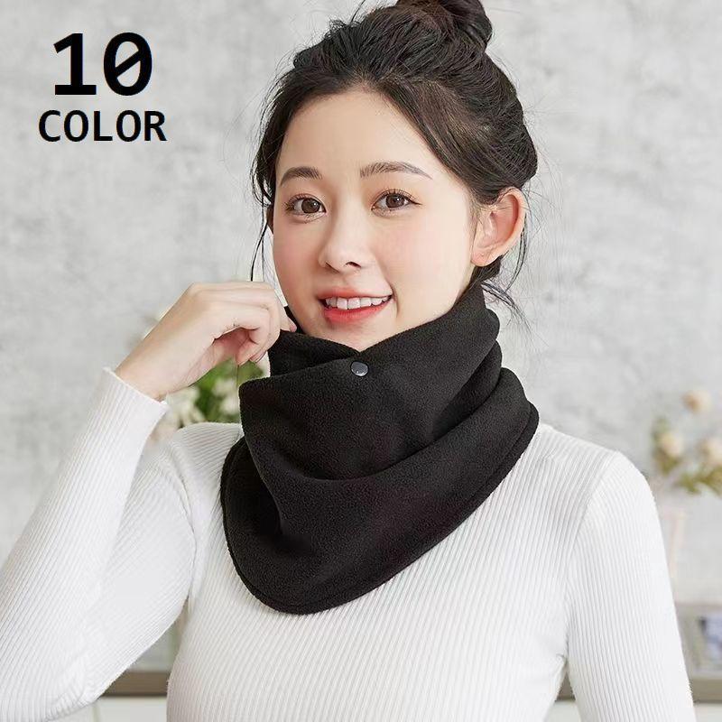 ネックウォーマー スヌード レディース メンズ 男女兼用 ユニセックス ネックカバー ボタン付き フリー..