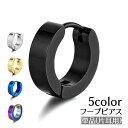 ピアス フープピアス リングピアス 単品 片耳用 アクセサリー メンズ レディース シルバーカラー ゴールドカラー シンプル かっこいい おしゃれ ギ