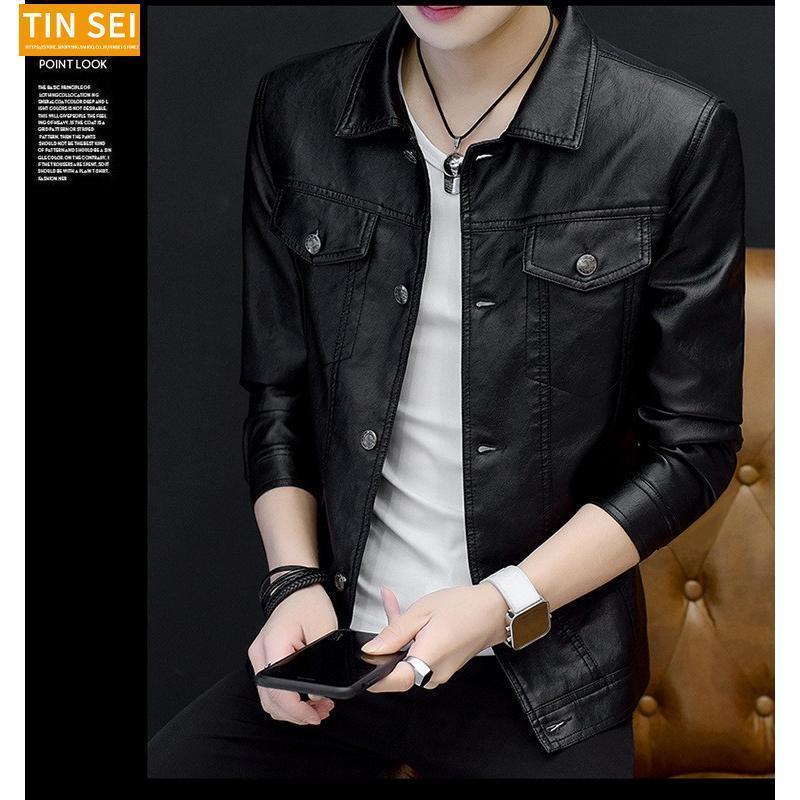 ライダースジャケット レザージャケット メンズ アウター ジャケット 革ジャン PUレザー MA-1 リプロダクト 黒 無地 17104 暖かい2020 春　春物