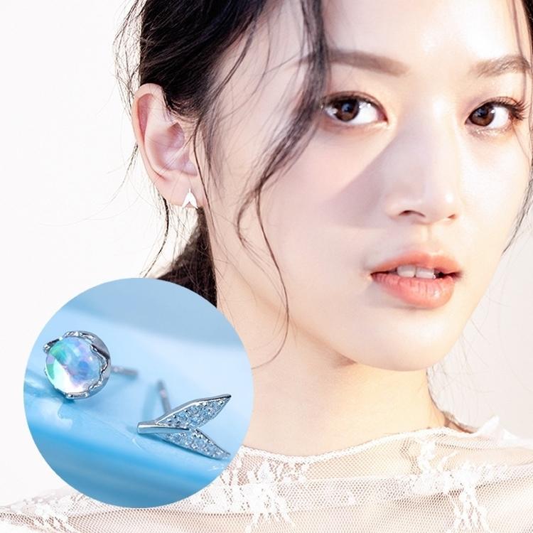 ピアス 両耳用 スタッドピアス アクセサリー レディース 女性 華奢 マーメイド 人魚 シンプル おしゃれ かわいい ファッション雑貨 ギフト プレゼ