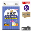 【ケース販売】【薄型パンツタイプ】 マーヤ はくパンツうす型下着感覚【M/L/LL】 M22枚・L20枚・LL18枚×6袋(東陽特紙) 吸収量300cc 排尿2...