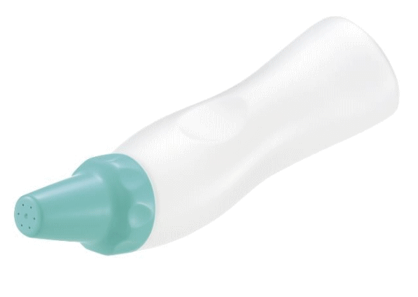 リッチェル 洗浄用ボトル おしりシャワー レギュラーサイズ 450ml ピンク/グリーン　介護用品 ポータブルトイレ 排泄ケア 簡易シャワー 洗髪 おしり洗い 介護 排泄ケア用品