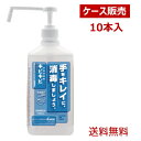 【ケース販売】日本アルコール産業 手指消毒剤 キビキビ 1000ml 1ケース 10本入り 【送料無料】【母の日】