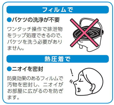 家具調ポータブルトイレ セレクトR 自動ラップタイプ　ノーマル　標準便座　（品番533-940）　専用フィルムカセットと専用凝固剤をセットでプレゼント　アロン化成　安寿　介護トイレ