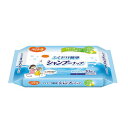 ふくだけ簡単シャンプーナップ　30枚入り ピジョンタヒラ　洗い流し・拭き取り不要　1枚23×20cm　ほのかなシトラスの香り　頭髪用　洗髪　清拭