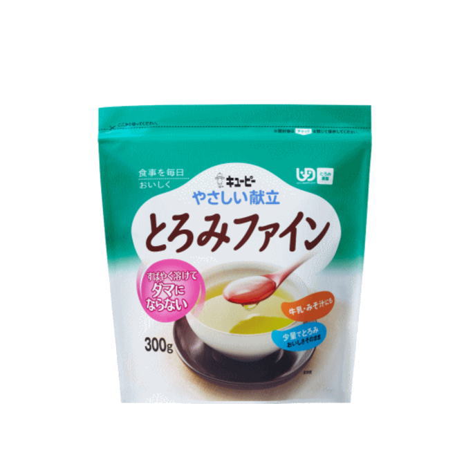 キューピー やさしい献立 [とろみファイン 300g] とろみ調整 嚥下補助食品 介護 食事 とろみ 嚥下障害 とろみ剤 とろみづけ 介護食 シニア 高齢者 食事 介護用品［軽減税率対象商品］ 1