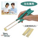 箸ぞうくん ナチュラル 左右兼用 【交換用箸先5膳付き】N-1(ウインド) 日本製 介護 自助具 おはし 介護用食器 食事 自活用具 麻痺 リハビリ 簡単 軽量...