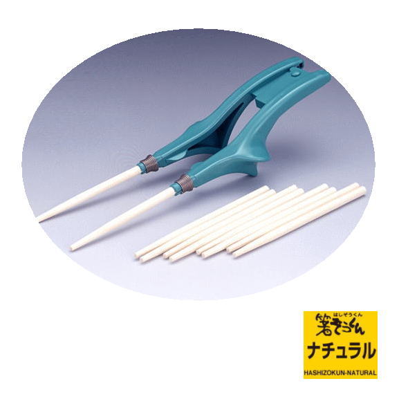 ＼クーポン配布中／箸ぞうくん ナチュラル 左右兼用 【交換用箸先5膳付き】N-1（ウインド） 日本製