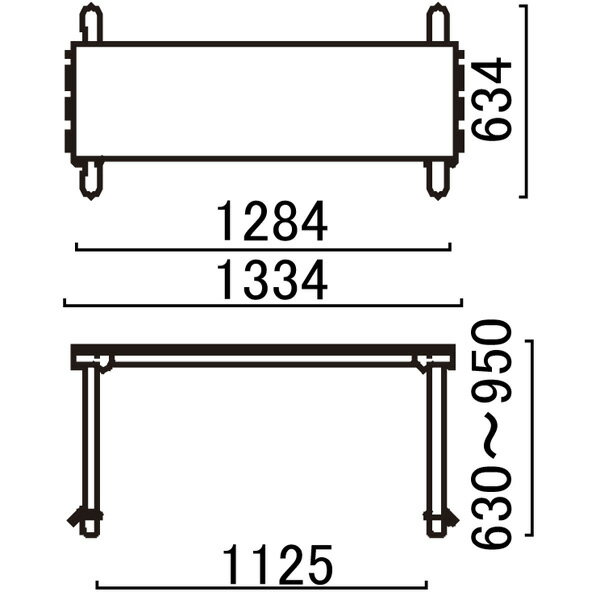 パラマウントベッド オーバーベッドテーブル テーブル移動ロック機構付 KF-833SA/SB KF-833LA/LB 【送料無料】 介護 ベッド 机 介護 食事 サイドテーブル 【メーカー直送】【代金引換決済不可】【敬老の日】