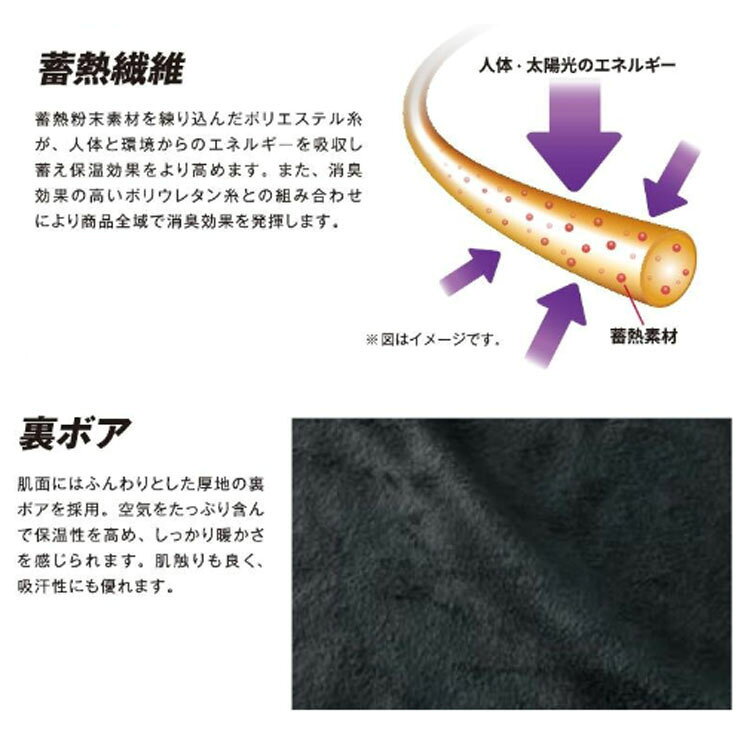 おたふく手袋 JW-251 蓄熱＋厚地ボアBTサーモエボボアヘビーウェイト前開きロング...