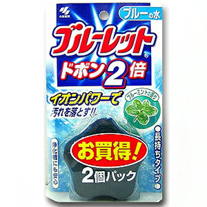 ブルーレットドボン2倍 ブルーミントの香り 120g×2個パック