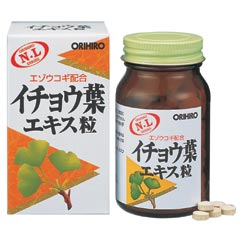 オリヒロ NL イチョウ葉エキス粒 60g（約240粒）