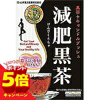 【エントリーでP5倍】山本漢方 減肥黒茶 ティーバッグ（15g×20包）