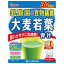 山本漢方 乳酸菌+大麦若葉粉末 4g×30包(4)
