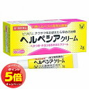 「7/26AM1:59迄エントリーでP5倍」【第1類医薬品】 ヘルペシアクリーム 2g 口唇ヘルペス ヘルペス 薬 ※セルフメディケーション税制対象商品 メール便送料無料