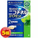 「7/26AM1:59迄エントリーでP5倍」【第(2)類医薬品】 ニコチネルスペアミント 20個入 ※セルフメディケーション税制対象商品 メール便送料無料