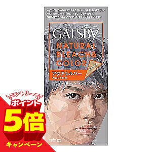 【エントリーでP5倍】ギャツビー ナチュラルブリーチカラー アクアシルバー