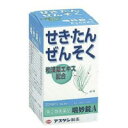 特徴様々なせき・たんのからみに効く鎮咳去痰薬です。マオウ、カンゾウなど気管支拡張、鎮咳去痰作用を有する7種類の和漢薬エキスと、ノスカピンなど洋薬成分を効果的に配合した、せき・たん・ぜんそく薬です。気道粘膜のアレルギー症状に伴うせき、夜間のせき込み、かぜの後のせき、たんの切れが悪いなどの症状に優れた効果をあらわします。効果・効能せき・たん・ぜんそく用法・用量下記の1回量を1日4回毎食後および就寝前に服用して下さい。　年齢1回量成人（15歳以上）4錠11歳以上15歳未満2.5錠8歳以上11歳未満2錠5歳以上8歳未満1錠5歳未満服用しないこと成分・分量16錠中マオウエキス…500mgカンゾウエキス…200mgショウキョウエキス…100mgケイヒエキス…45.5mgサイシンエキス…100mgゴミシエキス…277.8mgハンゲエキス…80mgマレイン酸クロルフェニラミン…8.2mg無水カフェイン…120mgノスカビン…48mgグアヤコールスルホン酸カリウム…240mg※添加物として、メタケイ酸アルミン酸マグネシウム、トウモロコシデンプン、リン酸水素カルシウム、乳糖、セルロース、クロスカルメロースナトリウム(クロスCMC-Na)、カルメロース(CMC)、二酸化ケイ素、ステアリン酸マグネシウムを含有使用上の注意 ■してはいけないこと（守らないと現在の症状が悪化したり、副作用が起こりやすくなる）1.次の人は服用しないでください。本剤によるアレルギー症状を起こしたことがある人。2.本剤を服用している間は、次のいずれの医薬品も服用しないでください。他の鎮咳去痰薬、かぜ薬、抗ヒスタミン剤を含有する内服薬(鼻炎用内服薬、乗物酔い薬、アレルギー用薬)、鎮静薬3.服用後、乗物又は機械類の運転操作をしないでください。(眠気があらわれることがあります。)4.長期連用しないでください。 ■相談すること 1.次の人は服用前に医師又は薬剤師に相談してください。(1)医師の治療を受けている人。(2)妊婦又は妊娠していると思われる人。(3)高齢者。(4)本人又は家族がアレルギー体質の人。(5)薬によりアレルギー症状を起こしたことがある人。(6)次の症状のある人。高熱、むくみ、排尿困難(7)次の診断を受けた人。心臓病、高血圧、糖尿病、腎臓病、緑内障、甲状腺機能障害2.次の場合は、直ちに服用を中止し、この添付文書を持って医師又は薬剤師に相談してください。(1)服用後、次の症状があらわれた場合　関係部位症状皮ふ発疹・発赤、かゆみ消化器悪心・嘔吐、食欲不振精神神経系めまいその他排尿困難まれに次の重篤な症状が起こることがあります。その場合は直ちに医師の診療を受けてください。症状の名称症状偽アルドステロン症尿量が減少する、顔や手足がむくむ、まぶたが重くなる、手がこわばる、血圧が高くなる、頭痛等があらわれる。(2)5-6回服用しても症状がよくならない場合3.次の症状があらわれることがあるので、このような症状の継続又は増強が見られた場合には、服用を中止し、医師又は薬剤師に相談してください。口のかわき　区分日本製・第2類医薬品お問い合わせ先アスゲン製薬株式会社 医薬安全情報課名古屋市東区泉二丁目28-8電話：0120-935-758受付時間：午前9：00-午後5：00(土、日、祝日を除く) 広告文責くすりの勉強堂TEL 0248-94-8718文責：薬剤師　薄葉 俊子 ■発売元：アスゲン製薬株式会社 医薬品の保管及び取り扱い上の注意 (1)直射日光の当たらない湿気の少ない涼しい所に密栓して保管してください。(2)小児の手の届かない所に保管してください。 (3)他の容器に入れ替えないでください。（誤用の原因になったり、品質が変わる）(4)使用期限を過ぎた製品は使用しないでください。