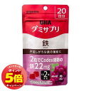「エントリーでポイント5倍」UHA味覚糖 グミサプリ 鉄 20日分 40粒