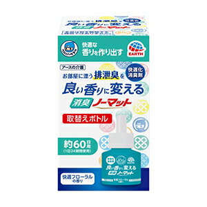 ヘルパータスケ 良い香りに変える 消臭ノーマット 取替えボトル 快適フローラルの香り 45mL