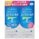 商品特徴 「レンズ表面」でうるおいを保つ従来の方法に加え、エピカコールドは「レンズ内部から」という新しい発想で、レンズのうるおいを保持。 親水成分が水分子を保持した状態でレンズ内部に侵入し、安定的にとどまるため、レンズ表面はもちろん、レンズ内部からもうるおいを与えます。 水分を含むソフトコンタクトレンズは、微生物の繁殖の温床。 だからこそ、装用後のレンズには消毒が必要なのです。 エピカコールドなら、天然系成分「フルーツ酸」が消毒成分PHMBをサポートするから、「高い消毒効果」だけでなく「高い安全性」もバランスよく両立します。 レンズケース付き。 使用方法 ・レンズを取り扱う前には、毎回必ず手を石けんで洗い、水道水(流水)でよくすすいでください。 (1)洗浄 コンタクトレンズを眼からはずし手のひらにのせ、エピカコールドを数滴つけて、レンズの両面を各々、20〜30回指で軽くこすりながら洗います。 (2)すすぎ こすり洗いしたレンズの両面をエピカコールドでよくすすぎます。 (3)消毒・保存 エピカコールドを満たしたレンズケースにレンズを完全に浸し、キャップをしっかりしめます。4時間以上放置すると消毒は完了です。レンズをレンズケースから取り出しはめて下さい。はめる前にはエピカコールドですすぐことをおすすめします。 ※使用後のレンズケースは液をすて、エピカコールドでよく洗った後、自然乾燥させてください。また、より清潔にお使いいただくためにレンズケースは定期的に交換してください。 内容量 310ml×2本 成分 （1mL中） 表示指定成分…エデト酸塩、プロピレングリコール 主成分…塩酸ポリヘキサニド0.001mg含有、界面活性剤、等張化剤、金属封鎖剤 注意事項 ■守らなければいけないこと ・エピカコールドは、用法・用量が守られて初めて消毒効果が認められることから、定められた用法・用量を厳守してください。 ・レンズを取り扱う前には必ず手を石けんでよく洗い、水道水(流水)でよくすすいでください。 ・製品に添付の使用説明書に記載している使用方法に従い、必ずこすり洗いを行ってください。 ・使用後のレンズケースは液をすて、エピカコールドでよく洗った後、本体とキャップを伏せて自然乾燥させてください。 ・小さなお子さまがご使用になる場合には、保護者の方の指導監督をお願いします。 ■してはいけないこと ・エピカコールドはソフトコンタクトレンズの洗浄・すすぎ・消毒・保存に限定して使用し、飲まないでください。 ・容器の先がコンタクトレンズ、人指等に触れると、雑菌等のため、薬液が汚染又は混濁することがありますのでご注意ください。また、混濁したものは使用しないでください。 ・煮沸消毒に使用しないでください。また、他のソフトコンタクトレンズ用消毒剤と併用したり、混ぜて使わないでください。 ・一度使用したエピカコールドは、再使用しないでください。 ■相談すること ・次の人は使用前に眼科医にご相談ください。 (1)今までに眼のアレルギー症状(例えば、眼の充血、 かゆみ、はれ、発疹、発赤等)を起こしたことがある人。 (2)眼科医の治療を受けている人。 ・使用中又は使用後は、次のことにご注意ください。／エピカコールドを使用したソフトコンタクトレンズを装用中、又は装用後に、炎症、乾燥感、疼痛、かゆみ、流涙、眼のかすみ、眼の充血等の異常を感じた場合には、直ちにレンズをはずし、眼科医に相談してください。そのまま装用し続けると、感染症や角膜潰瘍などの重い眼障害につながることがあります。 保管及び取扱い上の注意 ・小さなお子さまの手の届かない所に保管してください。 ・使用後はキャップをしっかりしめて、直射日光を避け、室温で保管してください。 ・誤用を避け、品質を保持するため、他の容器に入れ替えないでください。 ・エピカコールドをご使用の場合には、パッケージに同梱されている専用のレンズケースをお使いください。 ・専用レンズケースは熱に弱いため煮沸消毒には使わないでください。 ・レンズケースは長期間使用していると汚れ等の蓄積により細菌の繁殖をまねくことがありますので、エピカコールドを1本使い切るたびにレンズケースは新しく交換してください。 ・容器を開封したら速やかに使用してください。 広告文責 くすりの勉強堂0248-94-8718 ■発売元：メニコン