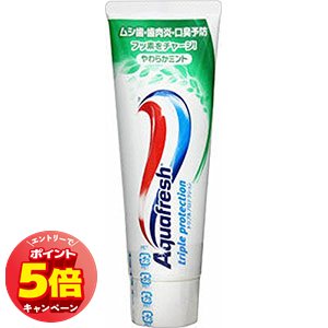 「7/26AM1:59迄エントリーでP5倍」アクアフレッシュ やわらかミント(140g) 医薬部外品 「7/26AM1:59迄エントリーでP5倍」アクアフレッシュ やわらかミント(140g) 医薬部外品