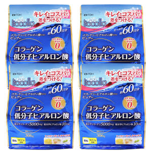 イトコラ コラーゲン低分子ヒアルロン酸 306g×4個セット