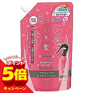 【エントリーでP5倍】いち髪 髪＆地肌うるおう寝ぐせ直し和草シャワー つめかえ用 250ml