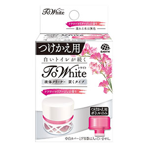 ToWhite(トワイト) 液体クリーナー 置くタイプ　つけかえ用 フラワーマリアージュ(65mL)