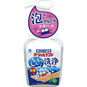 小林製薬 パーシャルデント 洗浄フォーム ミントの香り(250mL)