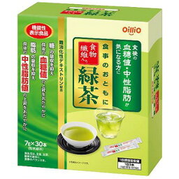 食事のおともに 食物繊維入り緑茶(7g×30本入)×4個セット