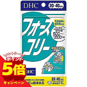 【エントリーでP5倍】DHC フォースコリー 20日分 80粒×2個セット メール便送料無料