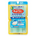 ※パッケージデザイン等は予告なく変更されることがあります。 予め御了承下さい。 特徴 糸ようじ 入りやすいタイプ 細くなめらかな4本の糸が、狭い歯間にもスルッと入って 歯垢・食べカスをからめ取る！ &lt;虫歯・歯周病の原因となる歯間の食べカス・歯垢をしっかり除去&gt; 歯の間や、歯と歯肉の間にたまる歯垢・食べカスは、虫歯・歯周病・口臭の原因。 歯ブラシでは40〜50％しかとれない歯垢や食べカスを取り除きます。 内容量 60本 使用上の注意 ●歯ぐきを傷つける恐れがあるため、フロスまたはピックは歯間に無理に入れない。 ●糸が歯に引っ掛かったり切れやすい時は、歯の詰め物が取れていたり、虫歯の恐れもあるので、歯科医師に相談する。 ●お子様の手の届かない場所に保管する。 ●製品は歯間清掃具なので、歯と歯の間の清掃以外の目的では使用しない。 ●使用中、痛みや異常を感じた場合には使用を中止し、歯科医師に相談する。 ●歯の根元のすき間には〈小林製薬の歯間ブラシ〉シリーズのご使用をおすすめいたします。 広告文責 くすりの勉強堂 TEL 0248-94-8718 ■発売元：小林製薬株式会社