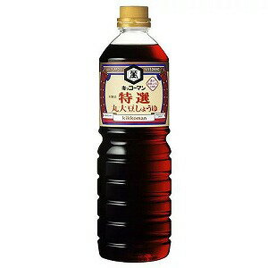 キッコーマン食品 特撰丸大豆しょうゆ 1L ×6本入