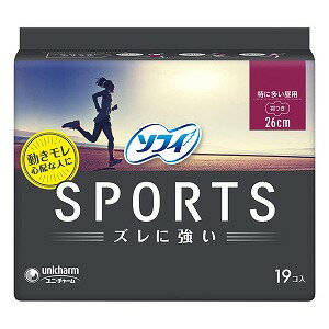 楽天くすりの勉強堂＠最新健康情報ソフィ SPORTS 特に多い昼用 260 羽つき 19コ入