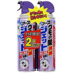 アース製薬 クモの巣消滅ジェット 450ml×2個セット