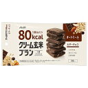 バランスアップ クリーム玄米ブラン 80kcal ビターチョコ(3個入) ×6個セット