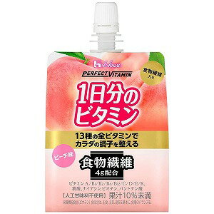 パーフェクトビタミン 1日分のビタミンゼリー 食物繊維 180g×24個セット