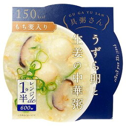 具粥さん うずら卵と生姜の中華粥 250g