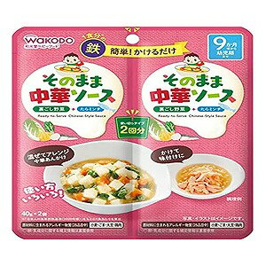 和光堂 そのままソース 中華 40g×2袋