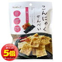 「エントリーでポイント5倍」こんにゃくせんべい 梅こんぶ味 15g